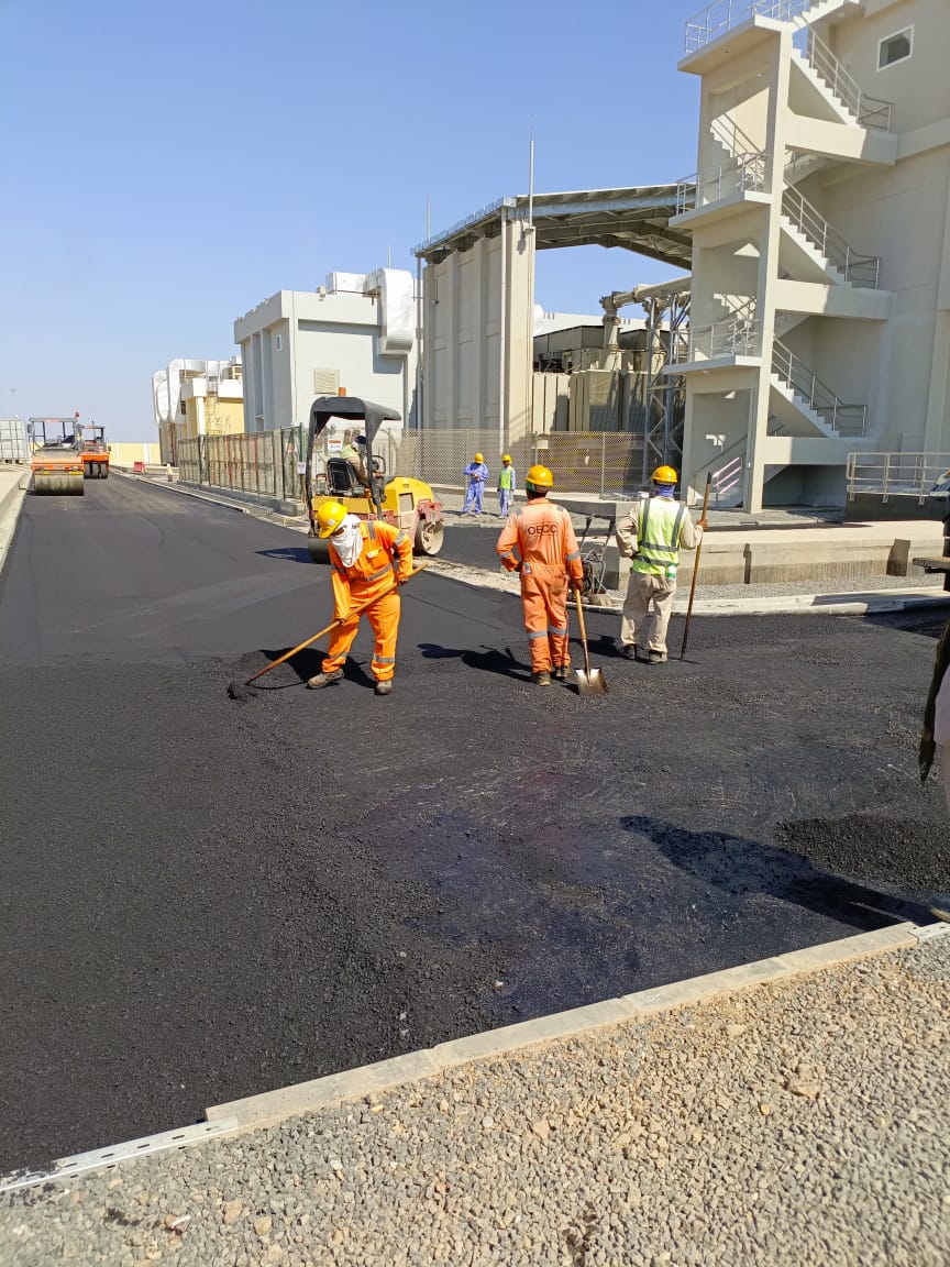 Road Works in Oman